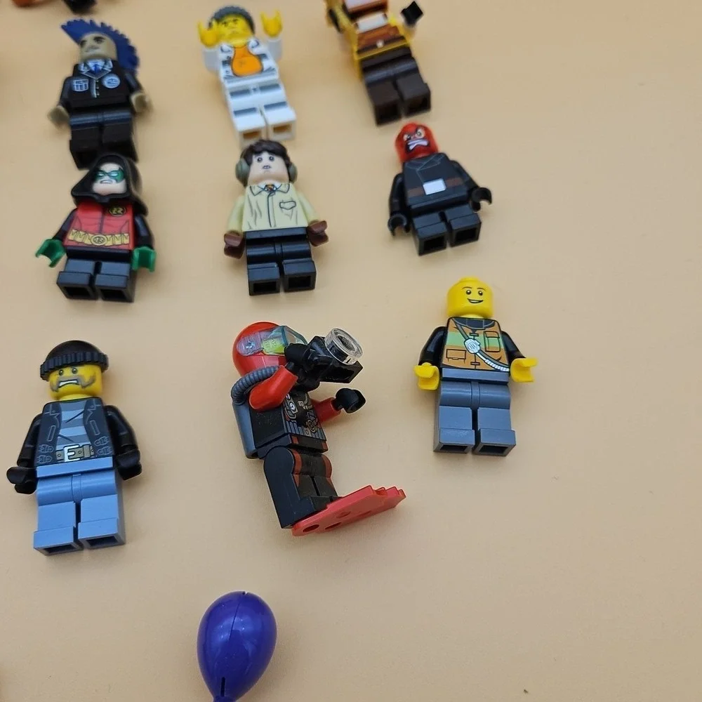 Lot Of 38 Lego Minifigures Minifigs Collection Spiderman Star Wars Minecraft